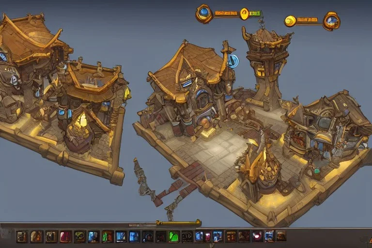 Torchlight 2 architecture concept in overwatch