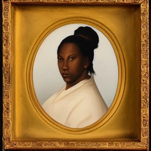 Portrait of a black Christiana