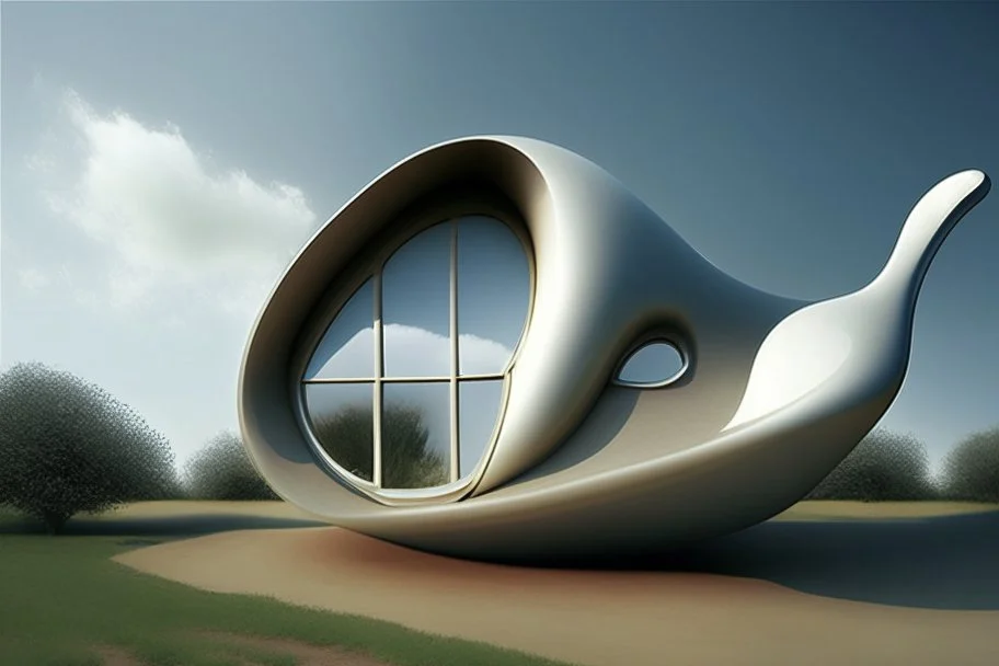 spoon shaped house