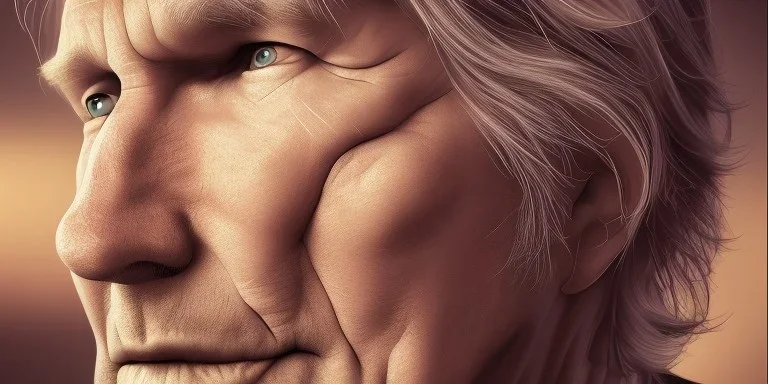 ROGER WATERS by Alan Parker animation. 2m , 8k, Hyperealistic , Hyperdetails ,