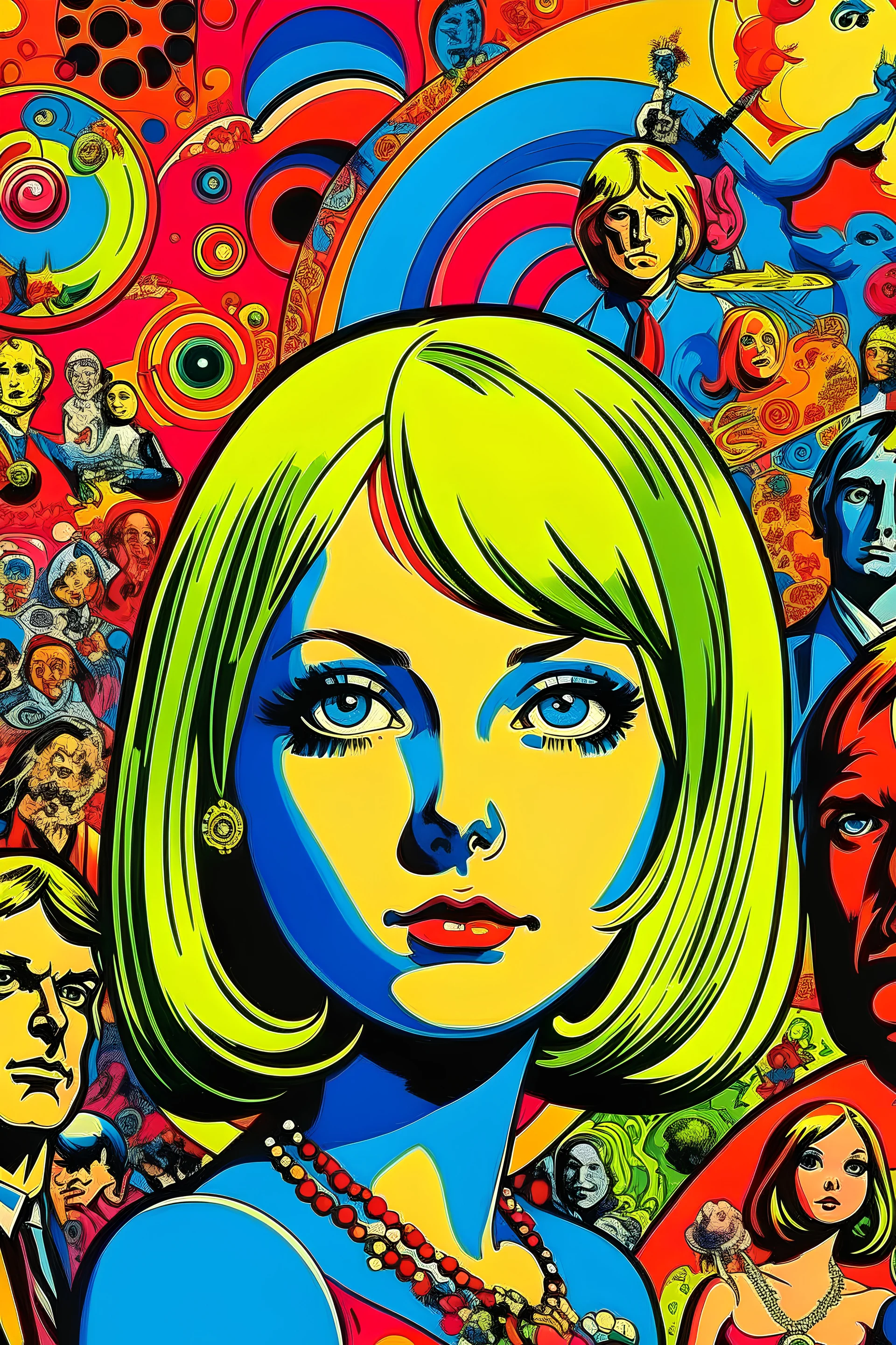 Pop Odyssey: A Time-Traveling Pop Art Extravaganza"