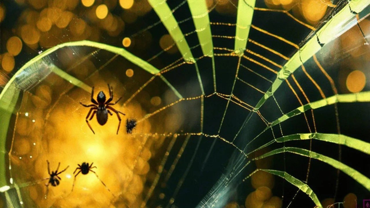 SPIDER WEB Alvazovsky Abstract