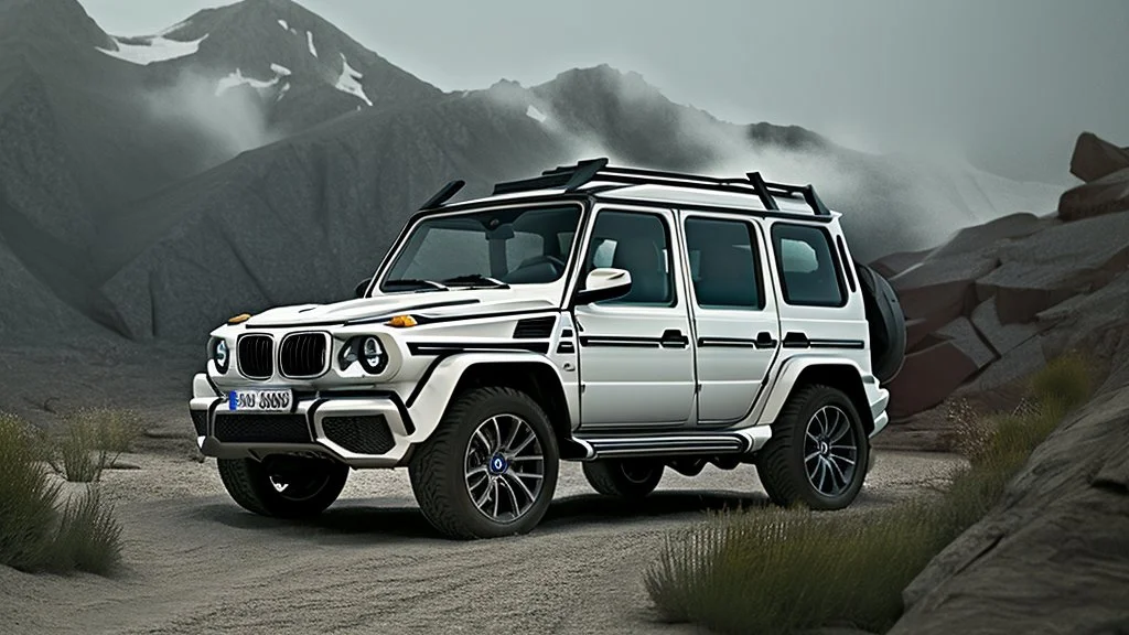 BMW As G-Class Full Tuned , 4k, photorealistic, Cinematic