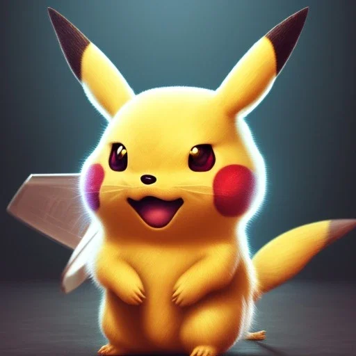 pikachu, 8K, dramatic lighting, masterpiece, expert, sharp focus