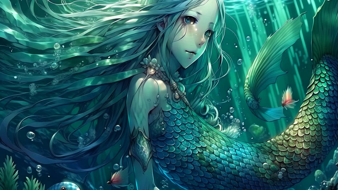 Anime Mermaid Girls Coloring for Girls and Kids:Amazon.com:Appstore for  Android