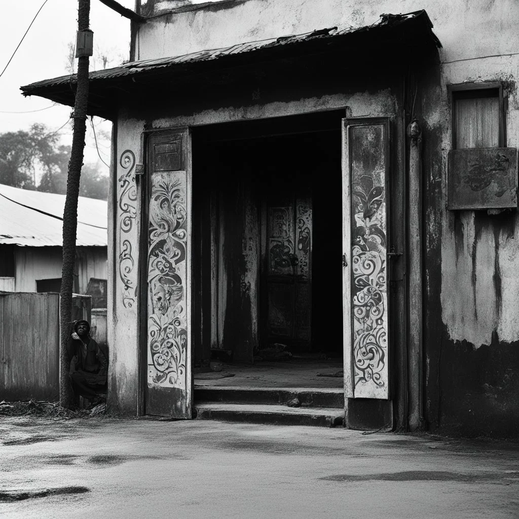 [photo shoot of Sandokan by Sergio Sollima, (1976)] In the gritty streets of Alabama, where the humid air hung heavy with the scent of sweat and secrets, a lone figure stands before the weather-beaten door of a rundown motel. The silhouette of the Dharma Bum, a former gangsta covered by tattoos. To the untrained eye, it was just another shabby building in a forgotten corner of the city. But to those in the know, it was a temple of sorts, a sanctuary for those seeking solace in the chaos of urban