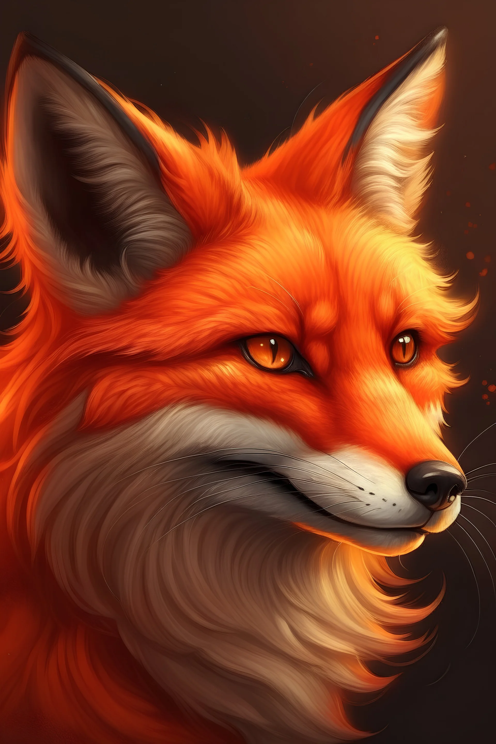 "Realistic fire fox" | Gallery | Stablecog