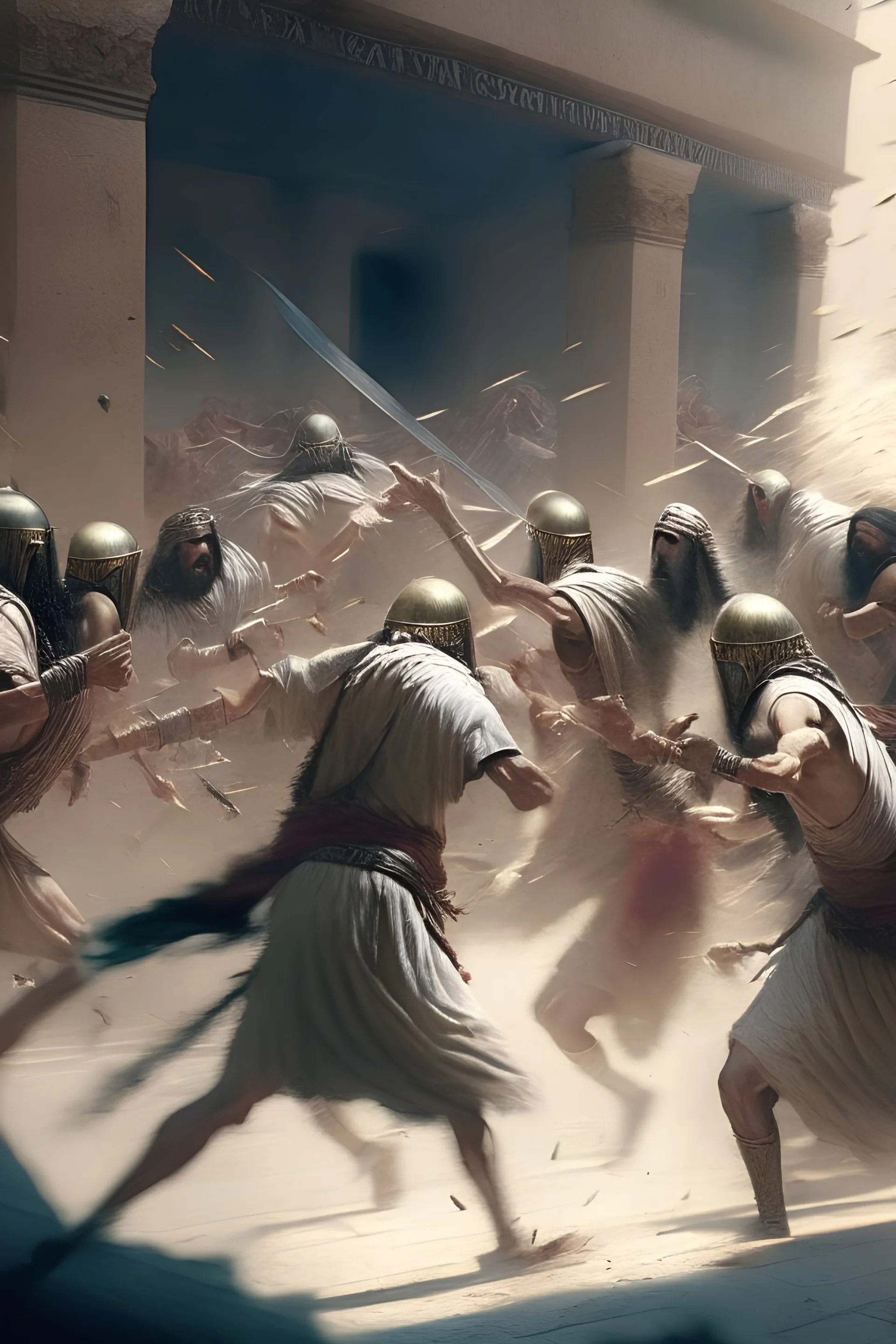 a keresztények lerohanják az Asztikokat erőszakkal térítenek the Christians run down the Astiks and convert them by force 4K relistic