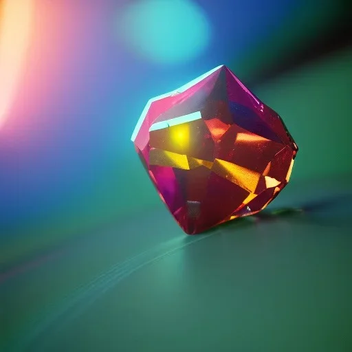 rare colorful gems, surreal max detail 8k