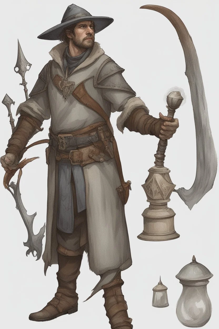 Medieval Mage Hunter fantasy