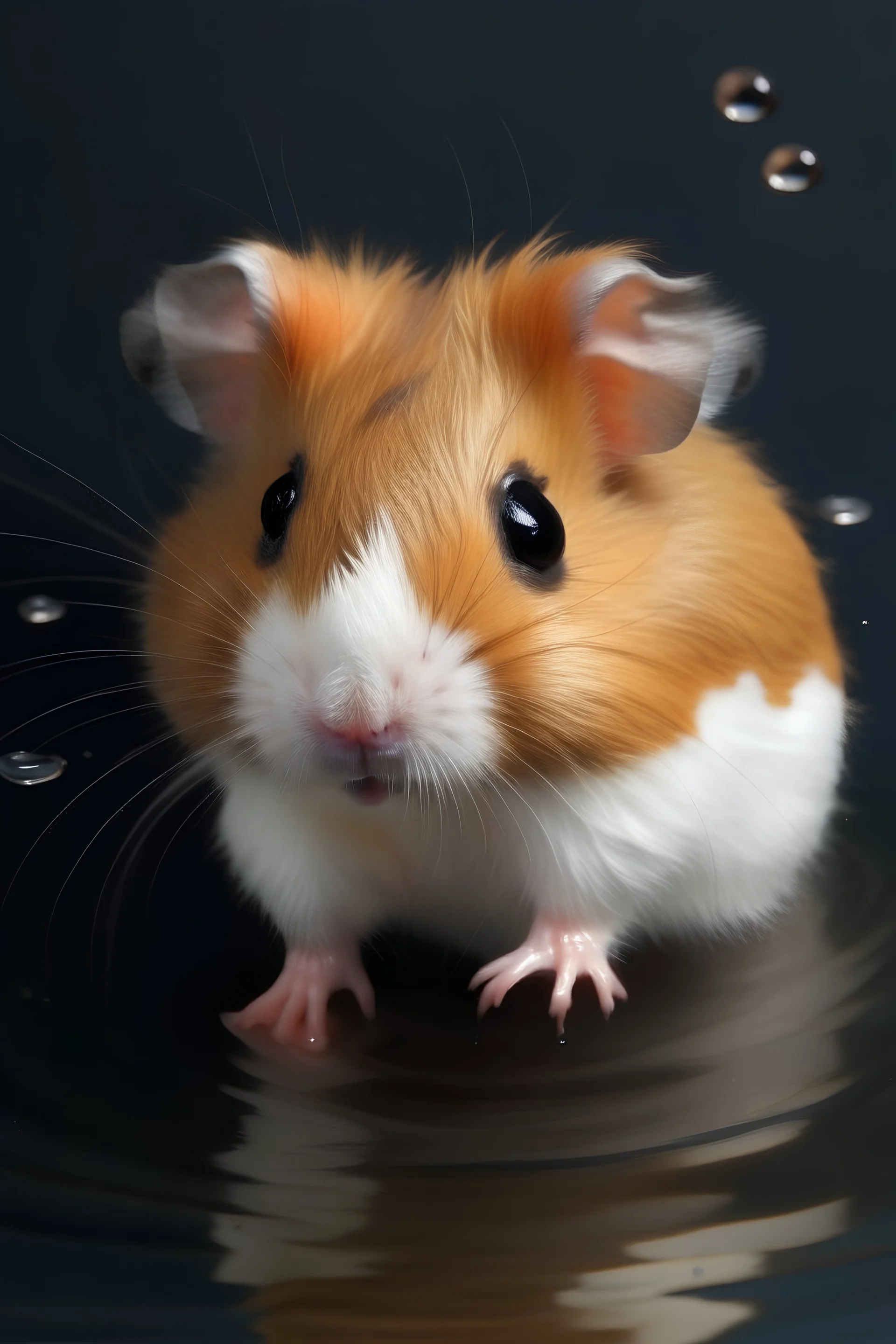 hamster drowning