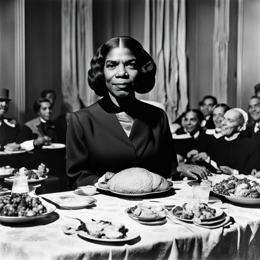 Thanksgiving dinner with Marian Anderson