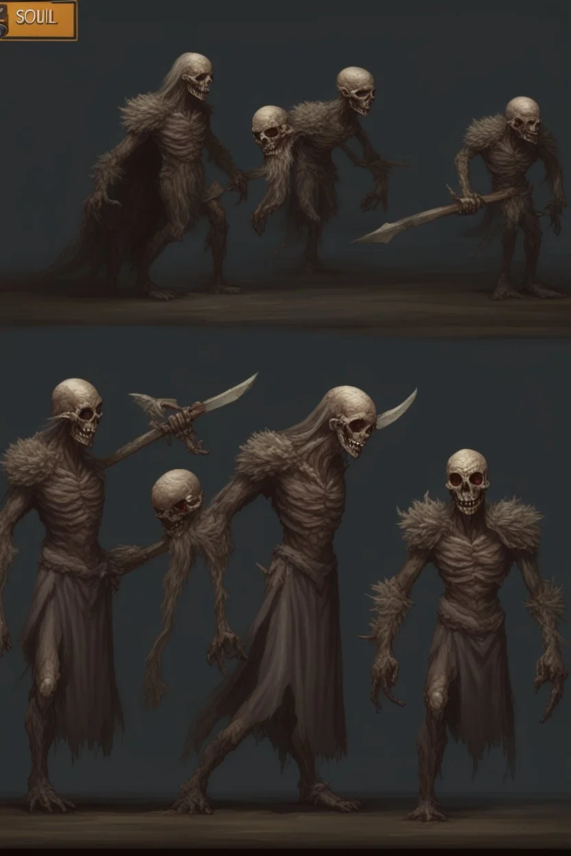 undead soul sprite for pixel game in the medieval style side idle animation. hyper-detailed. trending on artstation. --ar 9:16