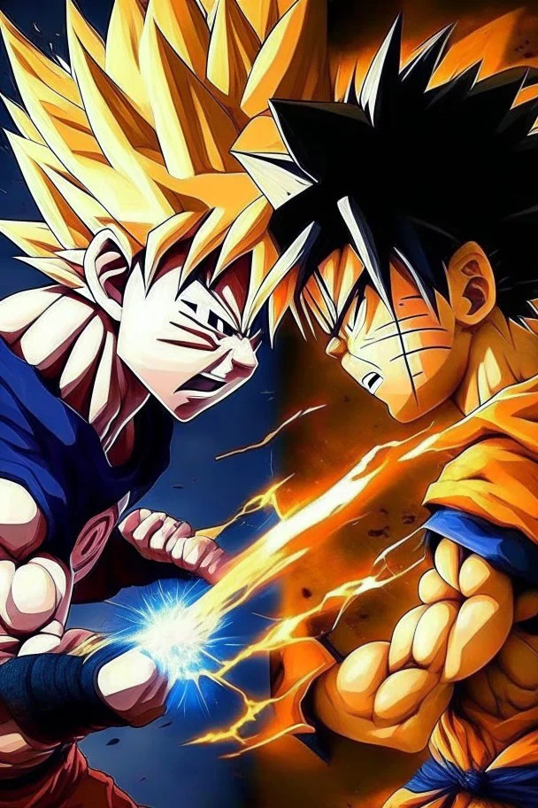 Naruto VS Goku