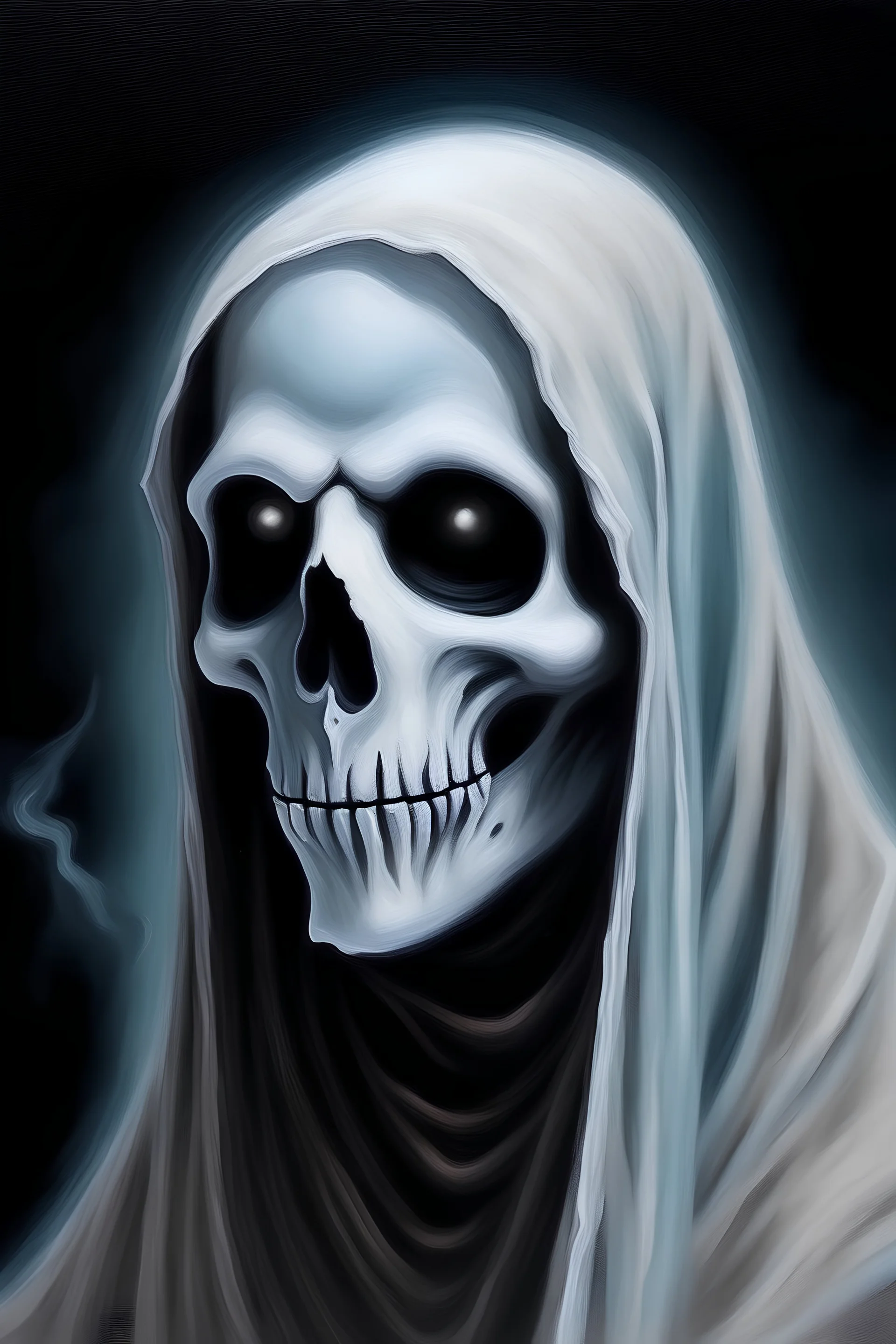 Portrait of ghost