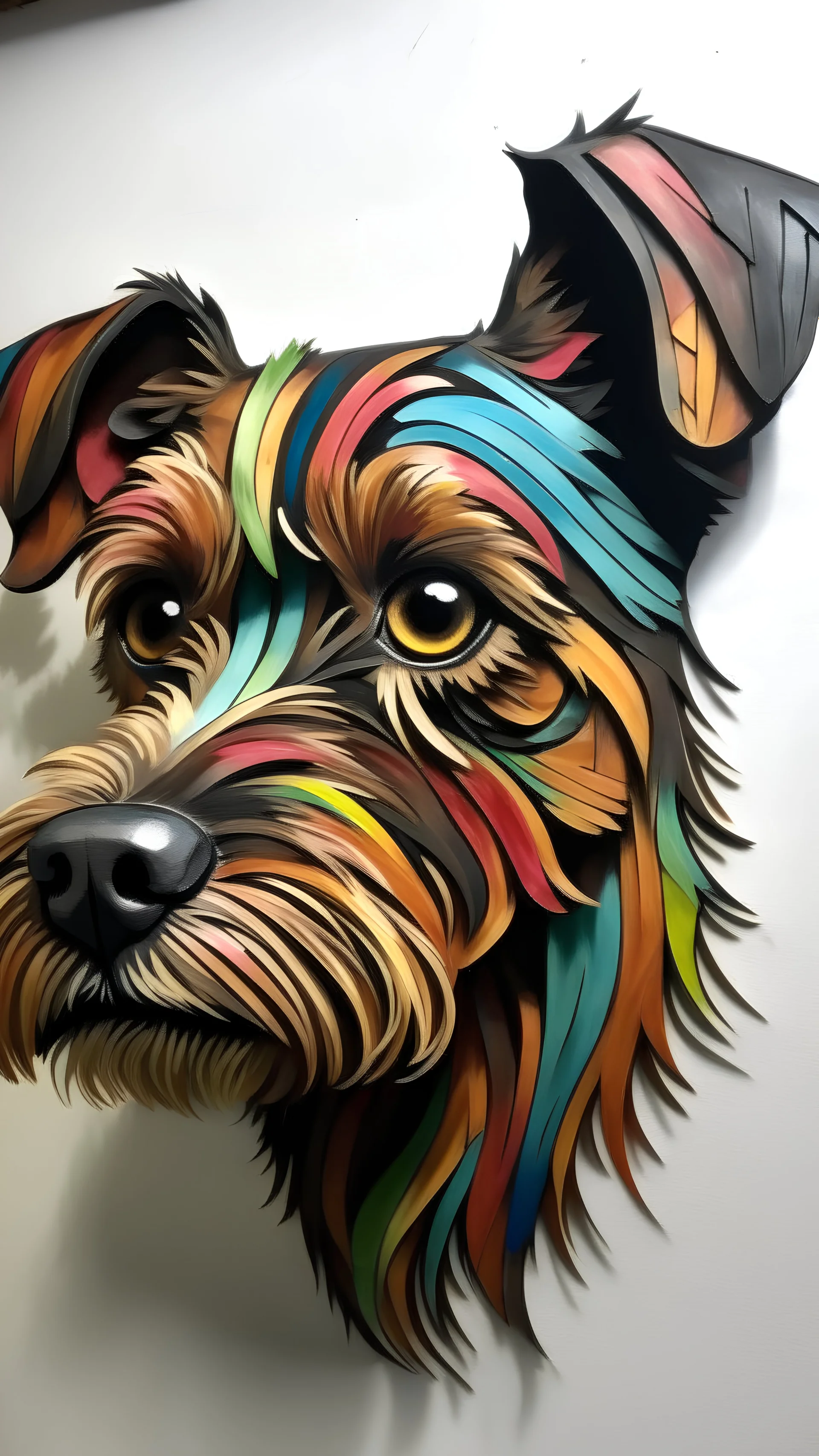 art dog cut