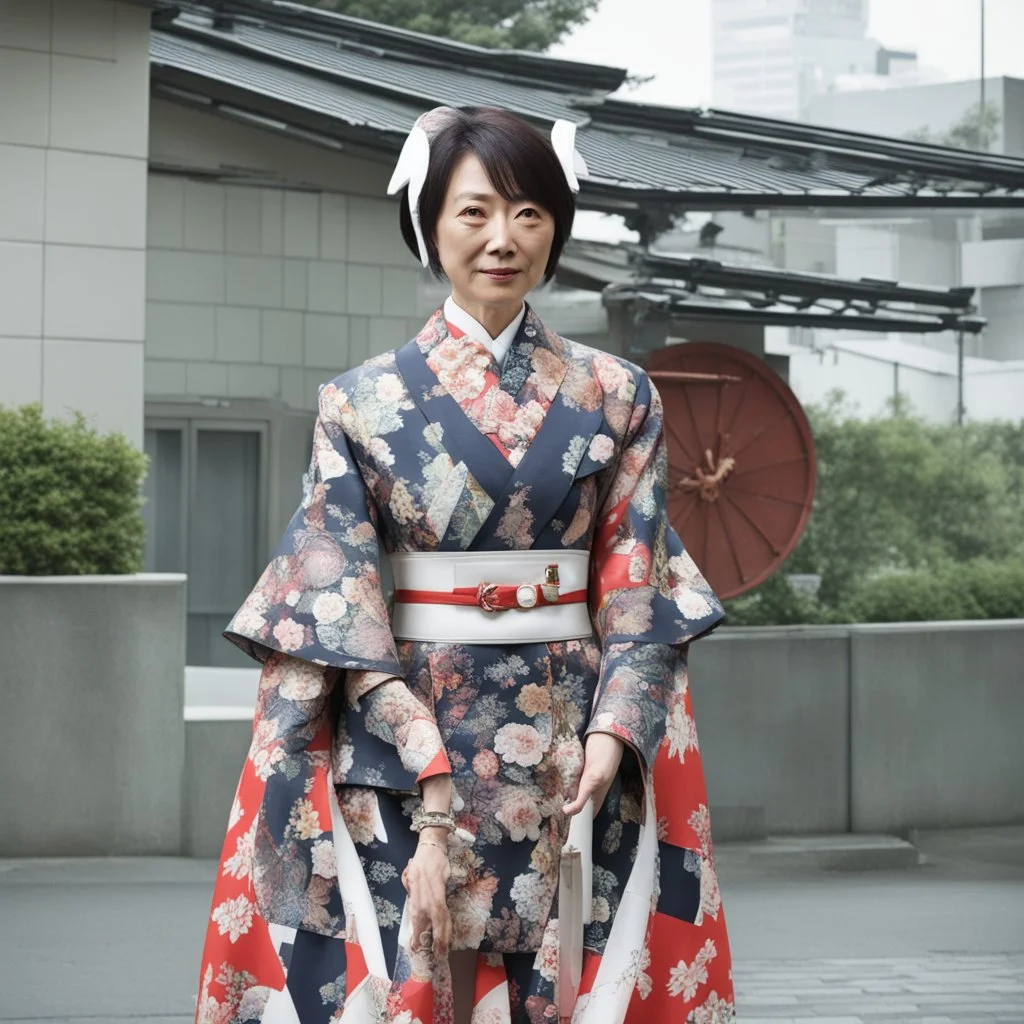 AI mayor, Japan, facing the camera