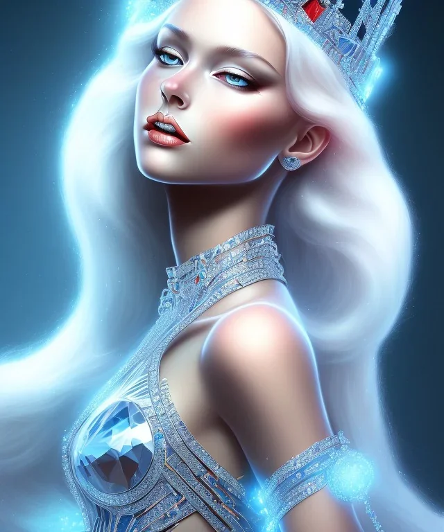 Ice crystal queen full image