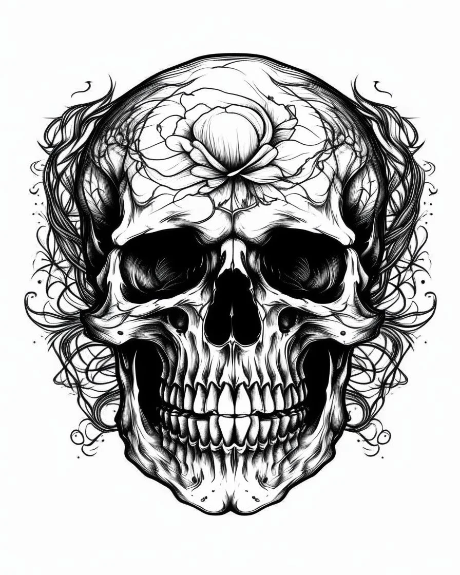 thrash space skull #skull #space #astronaut #helmet #colorful #tattoo #art