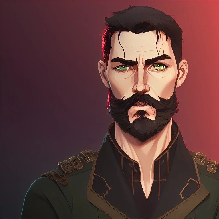 Tom Cruise beard Christmas military cyberpunk