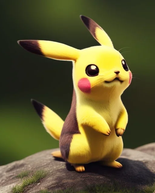 Pikachu, highly detailed, hyper-detailed, beautifully color-coded, insane details, intricate details, beautifully color graded, Cinematic, Color Grading, Editorial Photography, Depth of Field, DOF, Tilt Blur, White Balance, 32k, Super-Resolution, Megapixel, ProPhoto RGB, VR, Half rear Lighting, Backlight, non photorealistic rendering