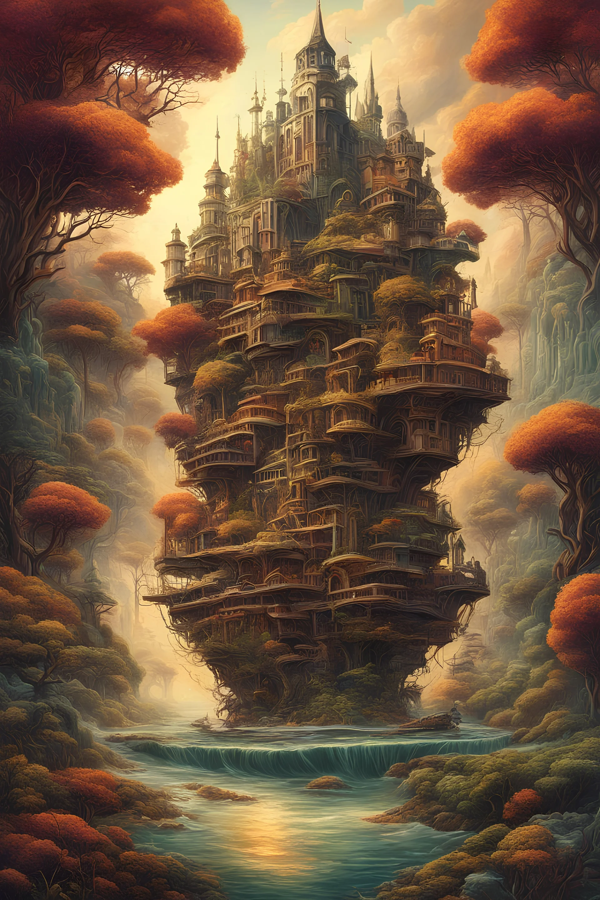 Castle in the Sky by George Grie