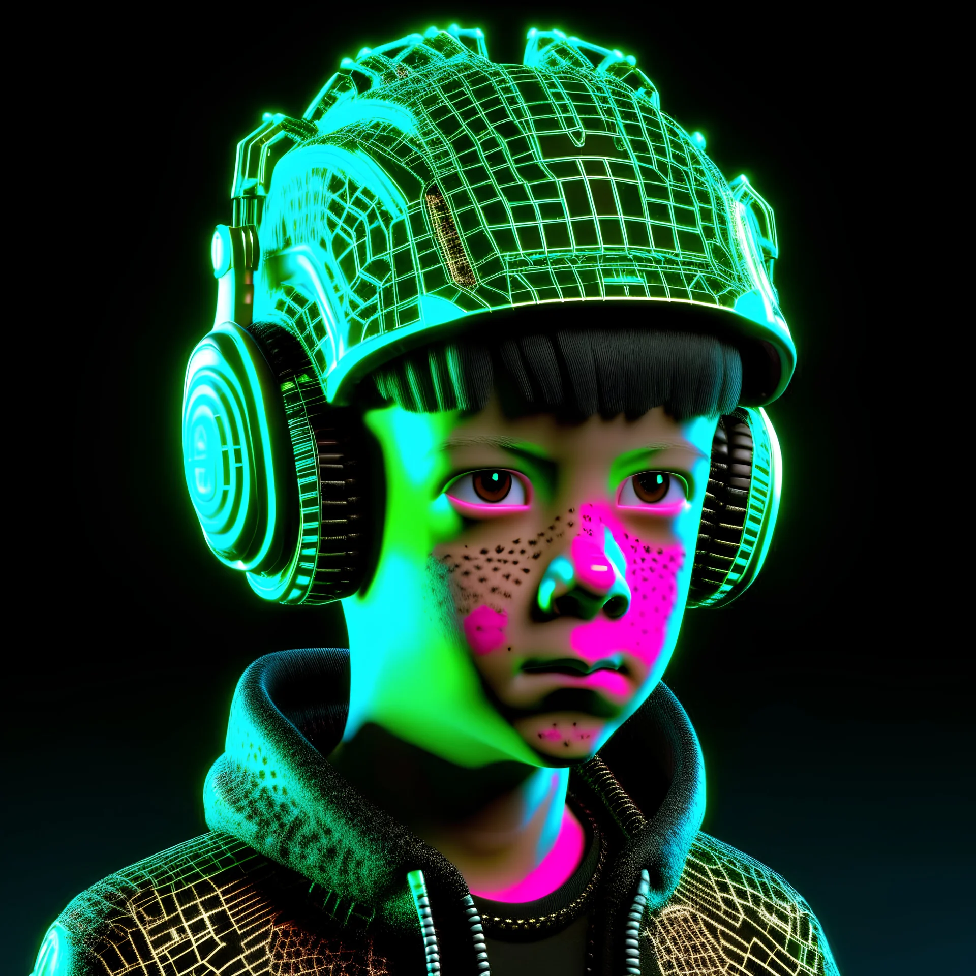 Boy cyber 3D
