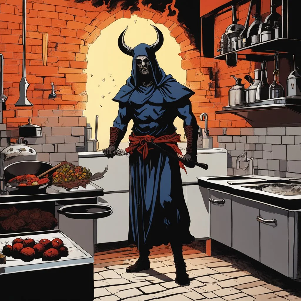 the Demon of Nazareth in Kitchen's hell