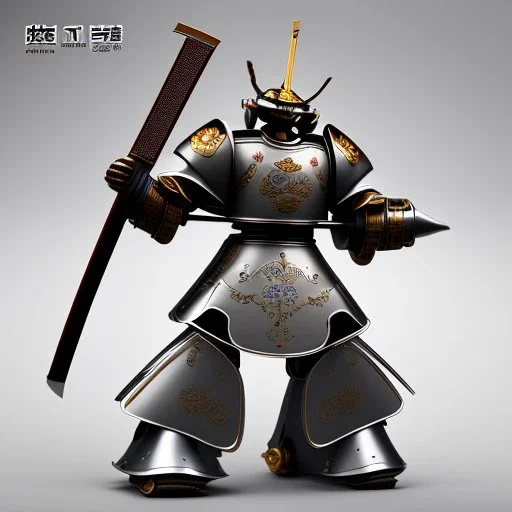 beautiful smooth realistic Japanese samurai robot body, run, cat aye, extremely sharp detail, finely tuned detail, ultra high definition, 8 k, unreal engine 5, ultra sharp focus, accurate sword wings