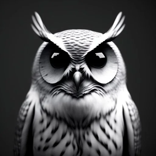 Owl, macro lens, unreal engine 5, ultra detailed,ultraphotorealistic