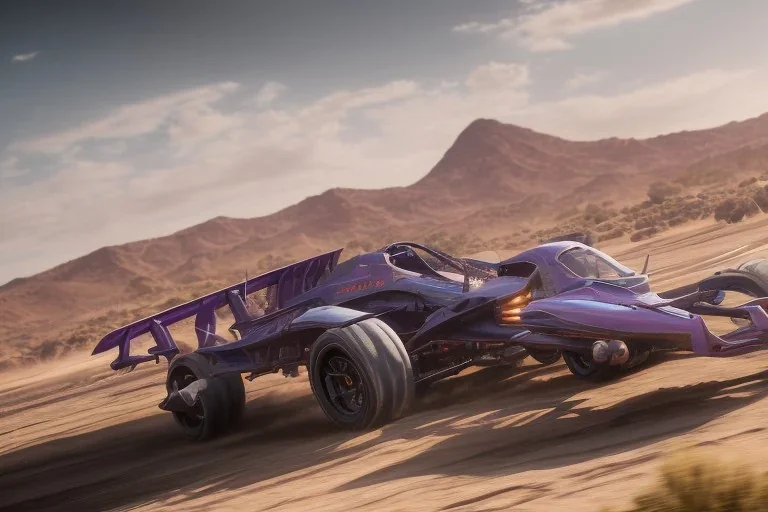 podracer concept art, purple lightning, huge engines, fast paced, motion blur