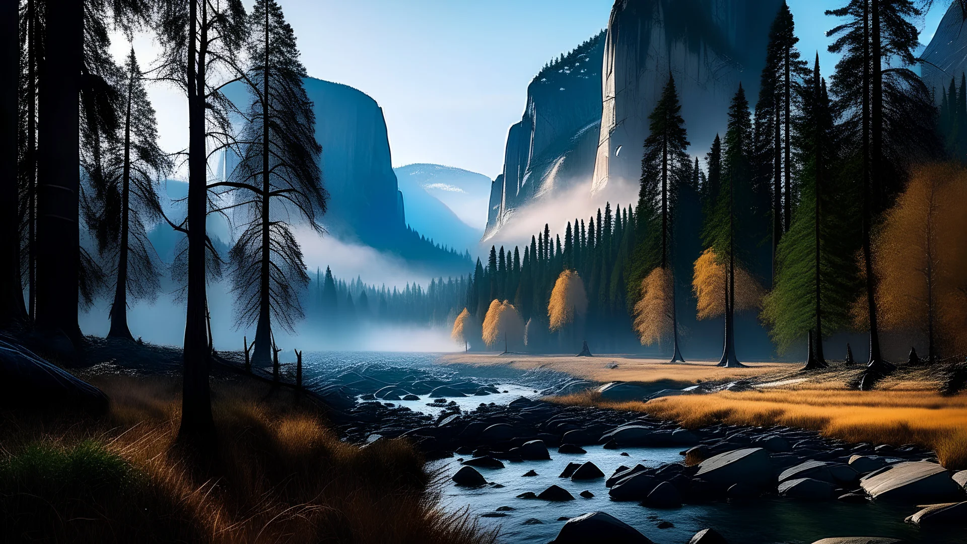 Morning in Yosemite National Park