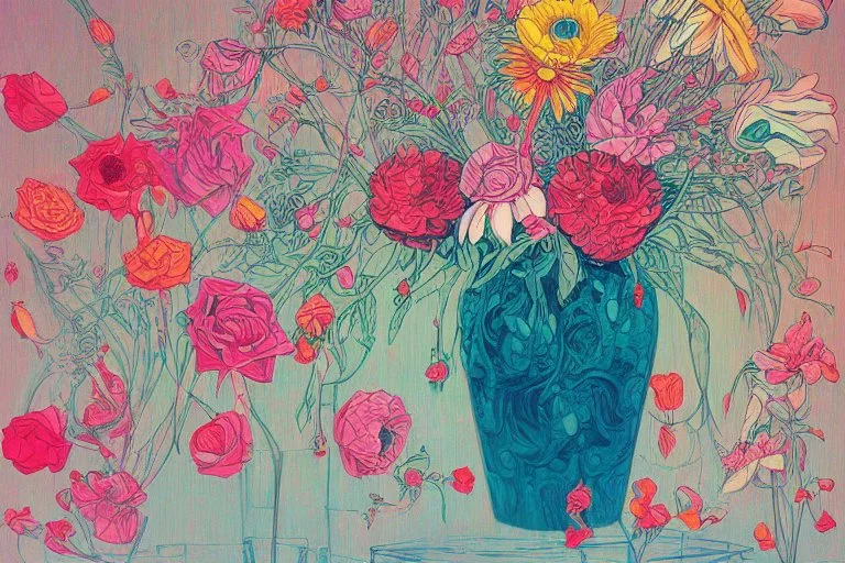 flowers by james jean