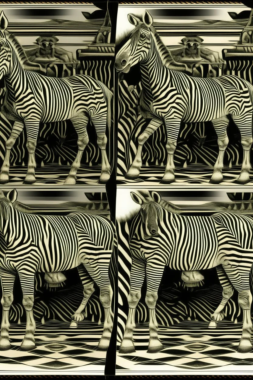 Stereoscope pattern image of an animal