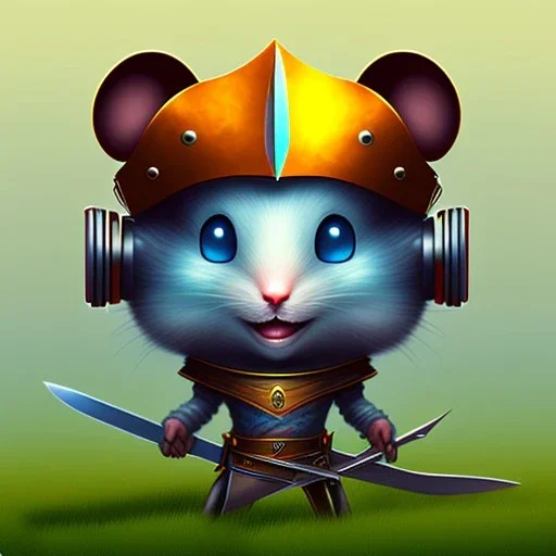 Mouse using sword