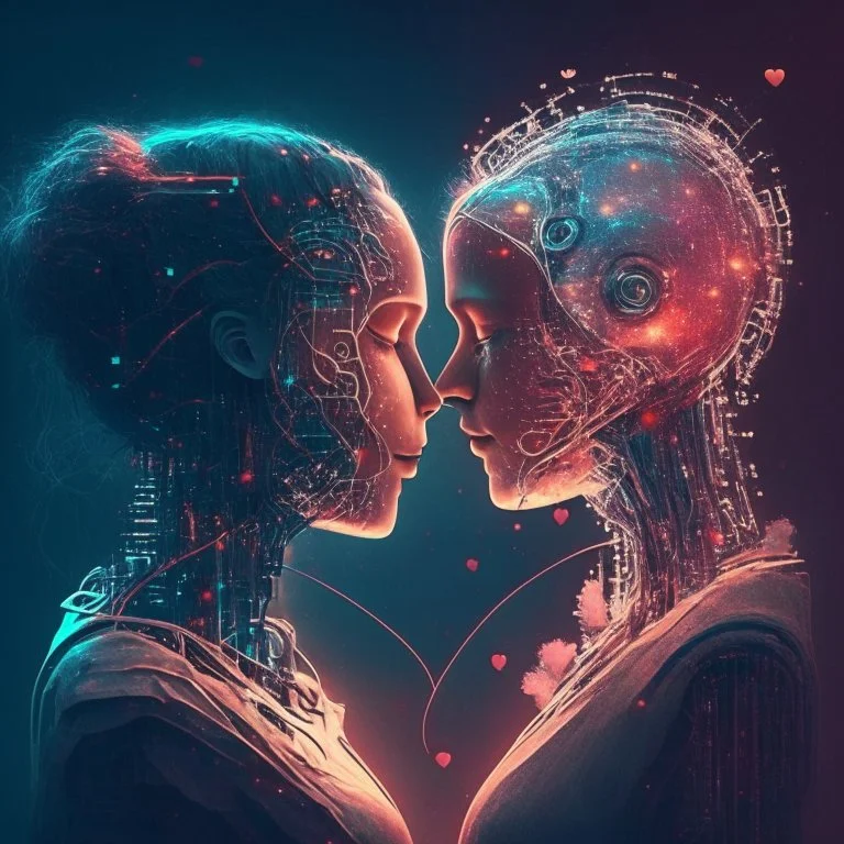 connected AI romantic