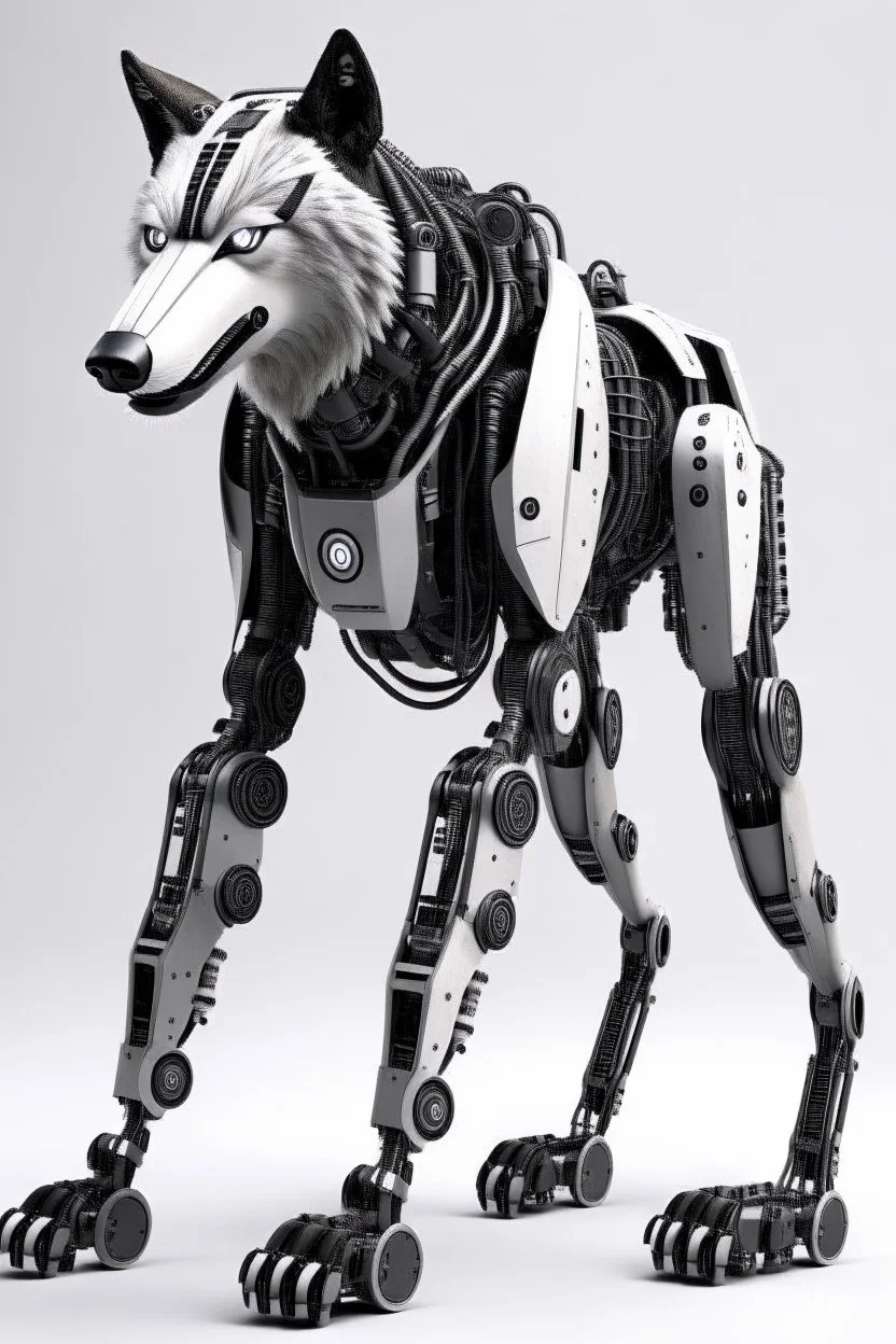 Wolf biotic robot