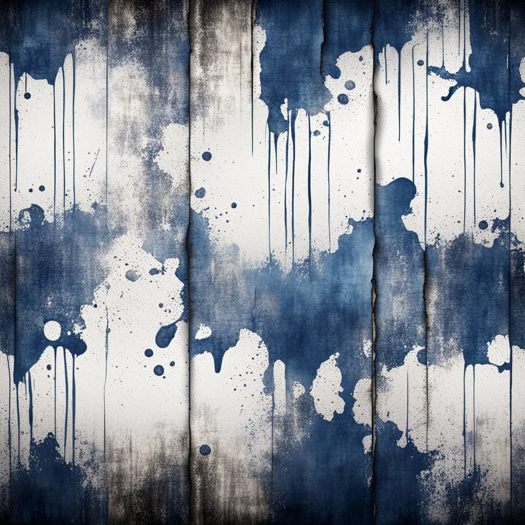 Hyper Realistic Navy-Blue & White Grungy-Rustic-Metallic-Background