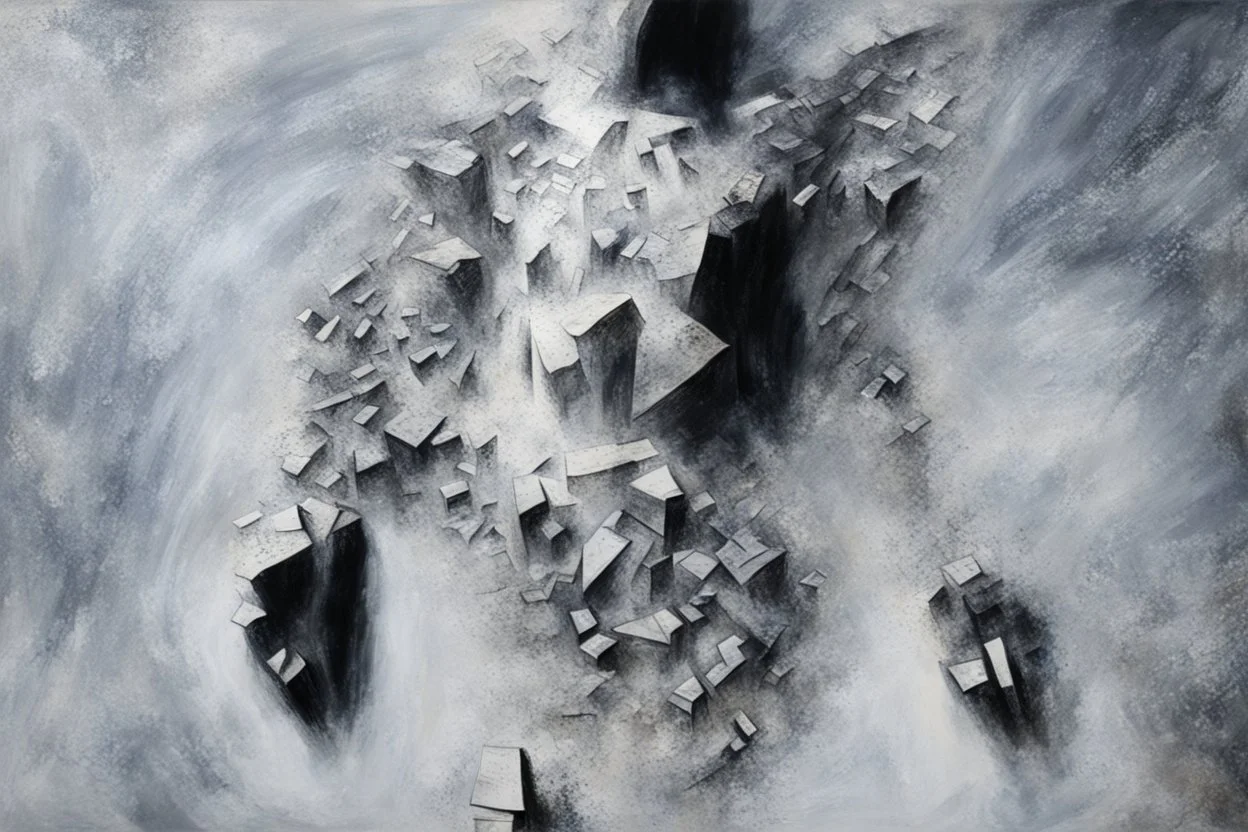 oil painting of a city of gold That lies in the deep distance