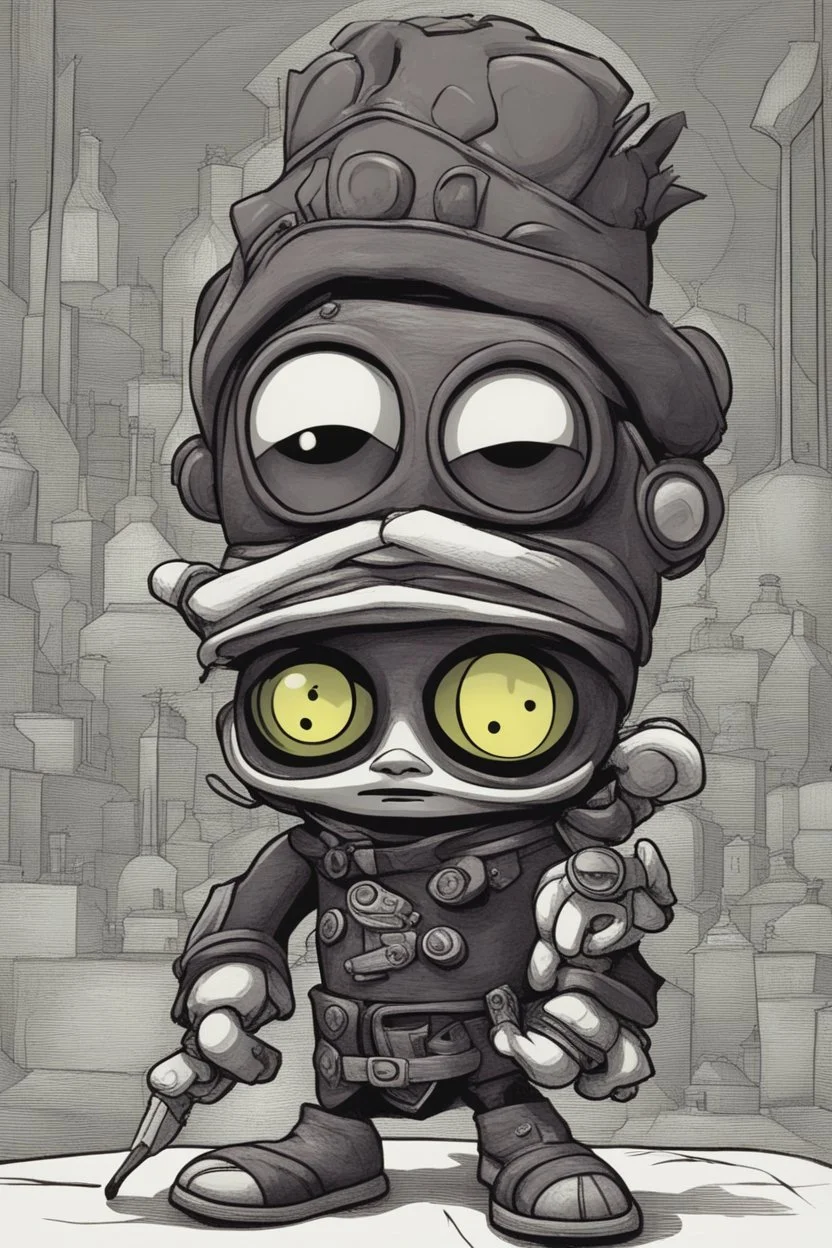 small psychonauts big eyes being a bandit brutal chief