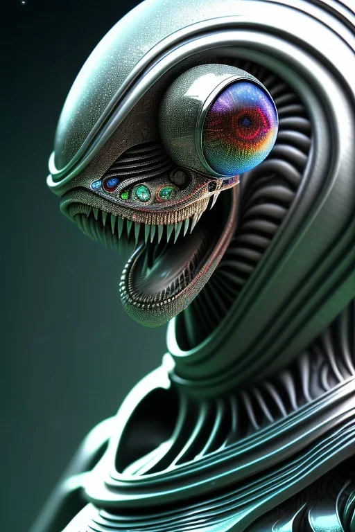 Non-human,alien, 8K, photo realistic, highly detailed