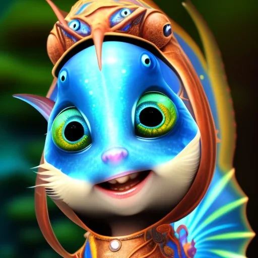 Cute Fish, Wearing make up avatar pandora