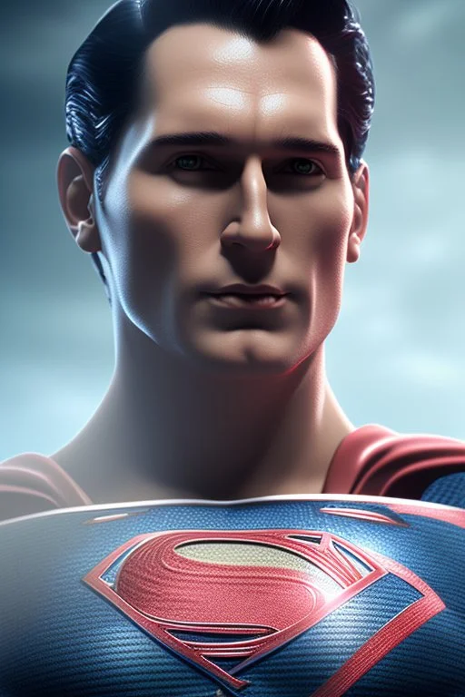 head superman become strawberry, ultra realistic, 4k, ultra detail