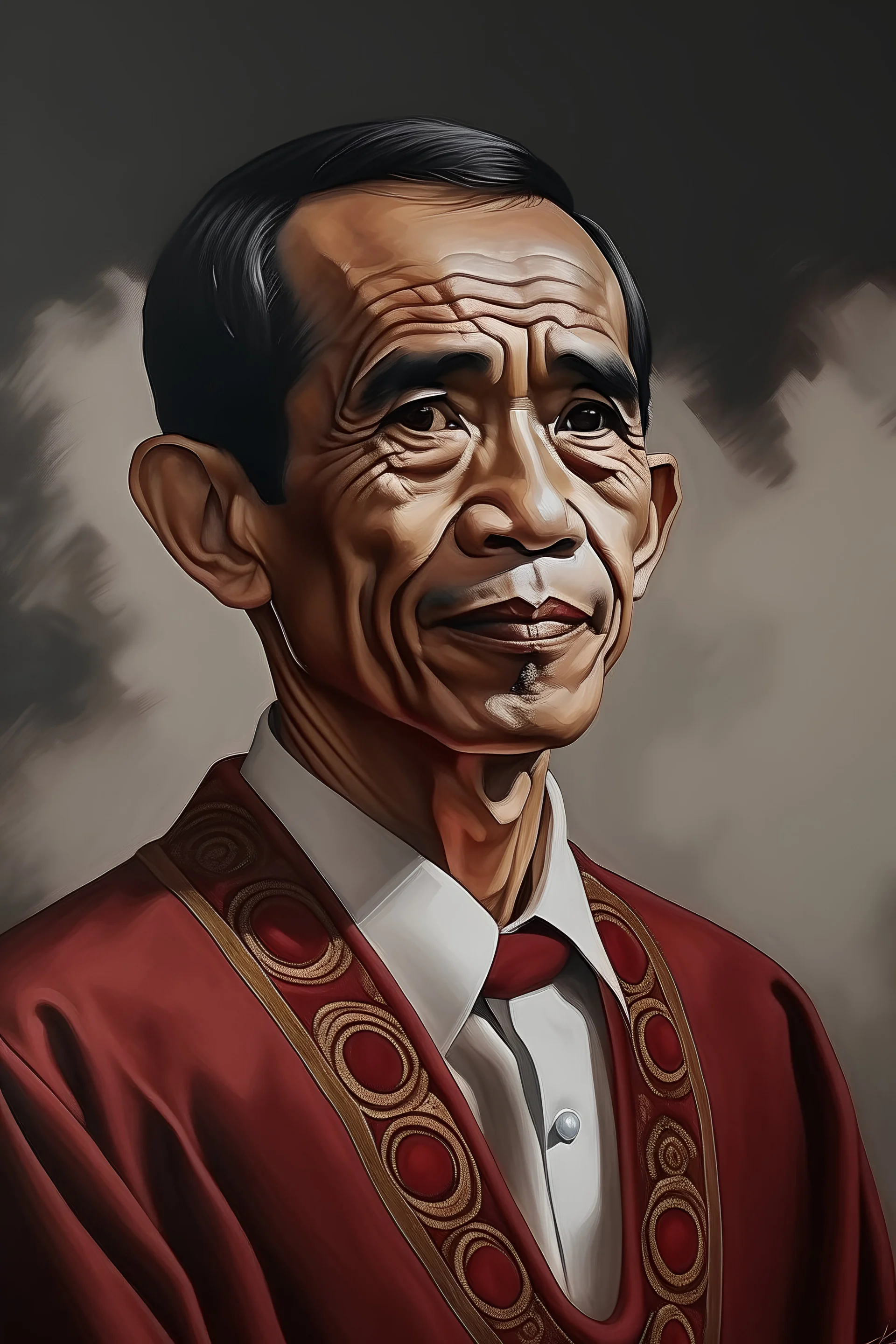 Lukisan jokowi presiden