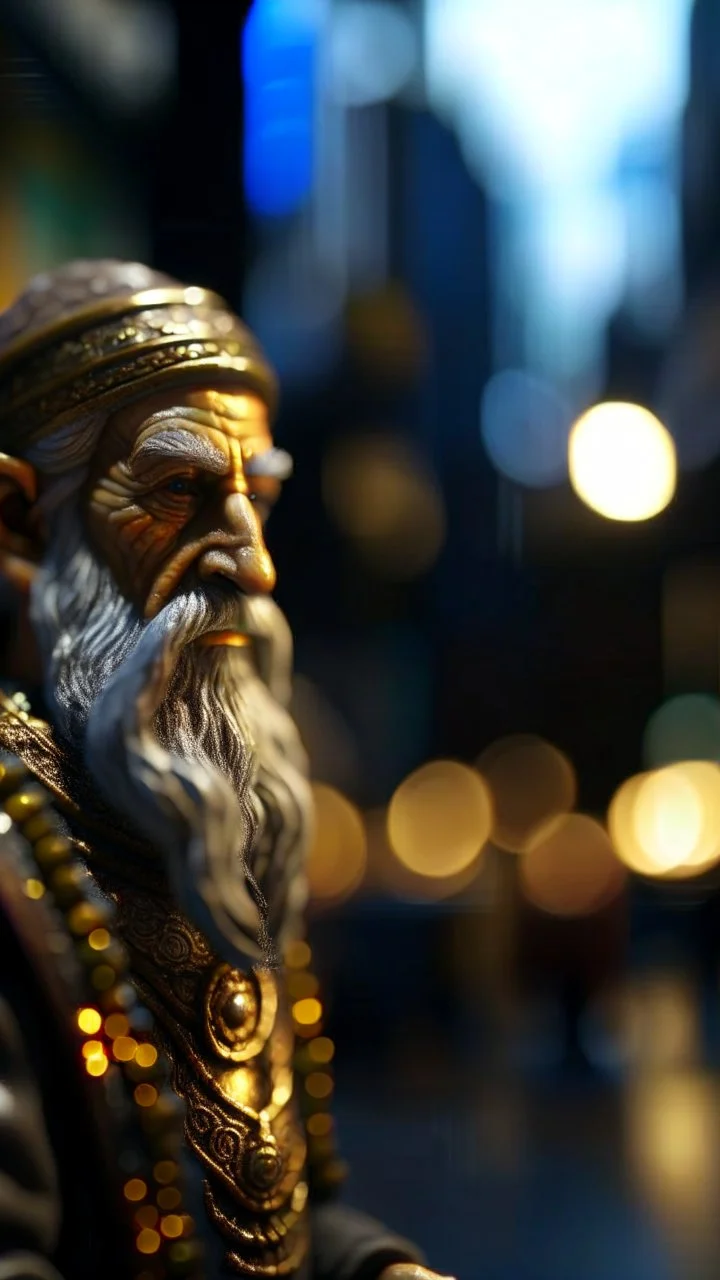 if odin was allah, bokeh like f/0.8, tilt-shift lens 8k, high detail, smooth render, down-light, unreal engine