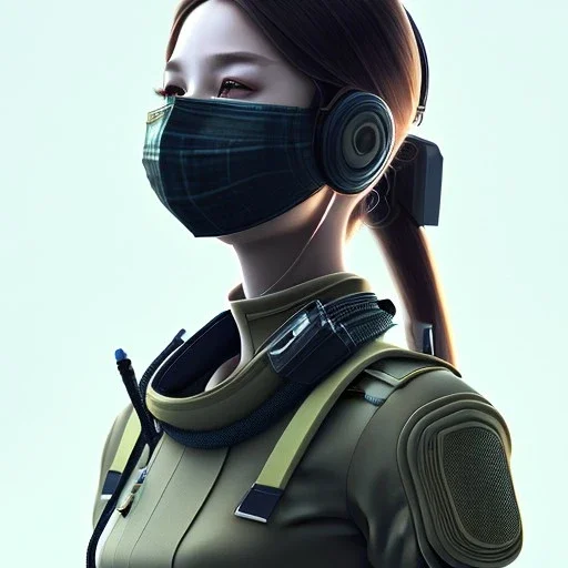 mdjrny-v4 style, knollingcase, girl wearing tactical gear | | very very anime!!!, fine - face, audrey plaza, realistic shaded perfect face, fine details. anime. realistic shaded lighting by ilya kuvshinov katsuhiro otomo ghost - in - the - shell, magali villeneuve, artgerm, jeremy lipkin and michael garmash and rob rey