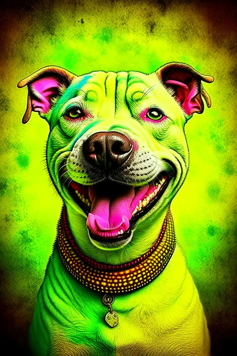 Religion is a smile on a dog; pop surrealism; digital art; post-internet art