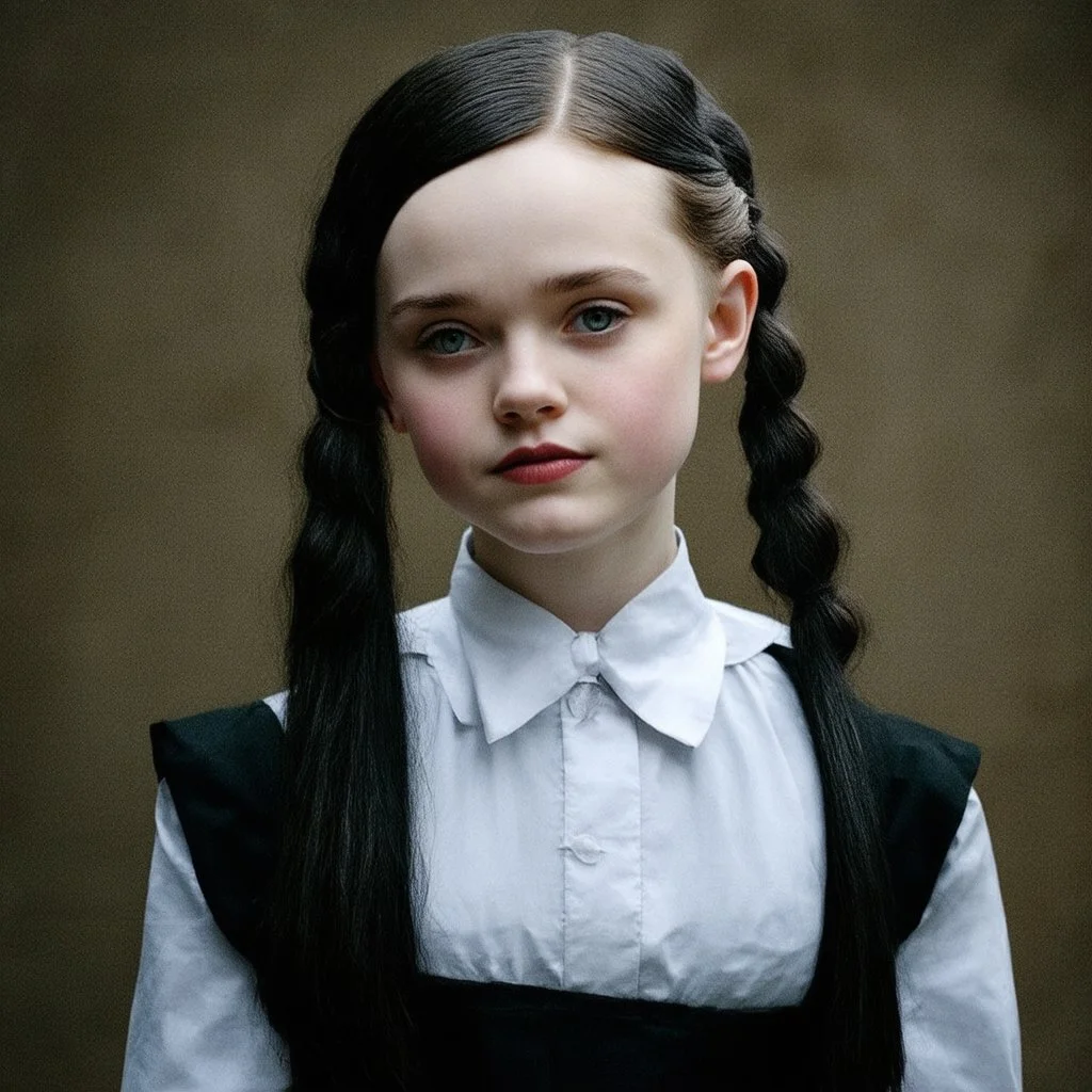 Julia garner as Wednesday addams
