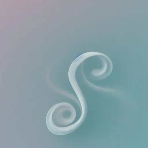 a tiny swirl of delicate smoke, pastel colors, plain solid color, photorealistic, chiaroscuro, aesthetic layout, monochrome pantone, minimalist photography, hyper realistic, octane render, minimalist art