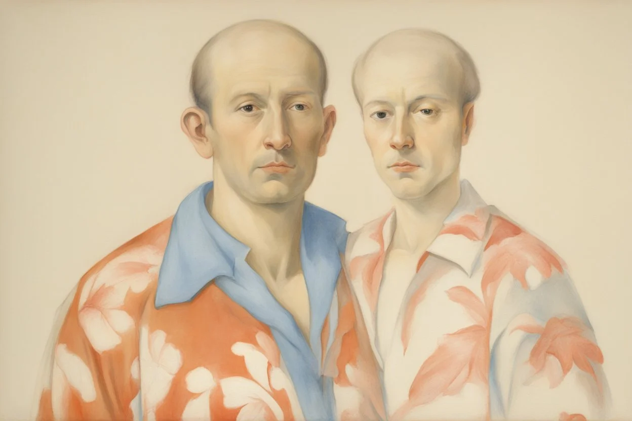 man in Hawaiian shirt by pontormo